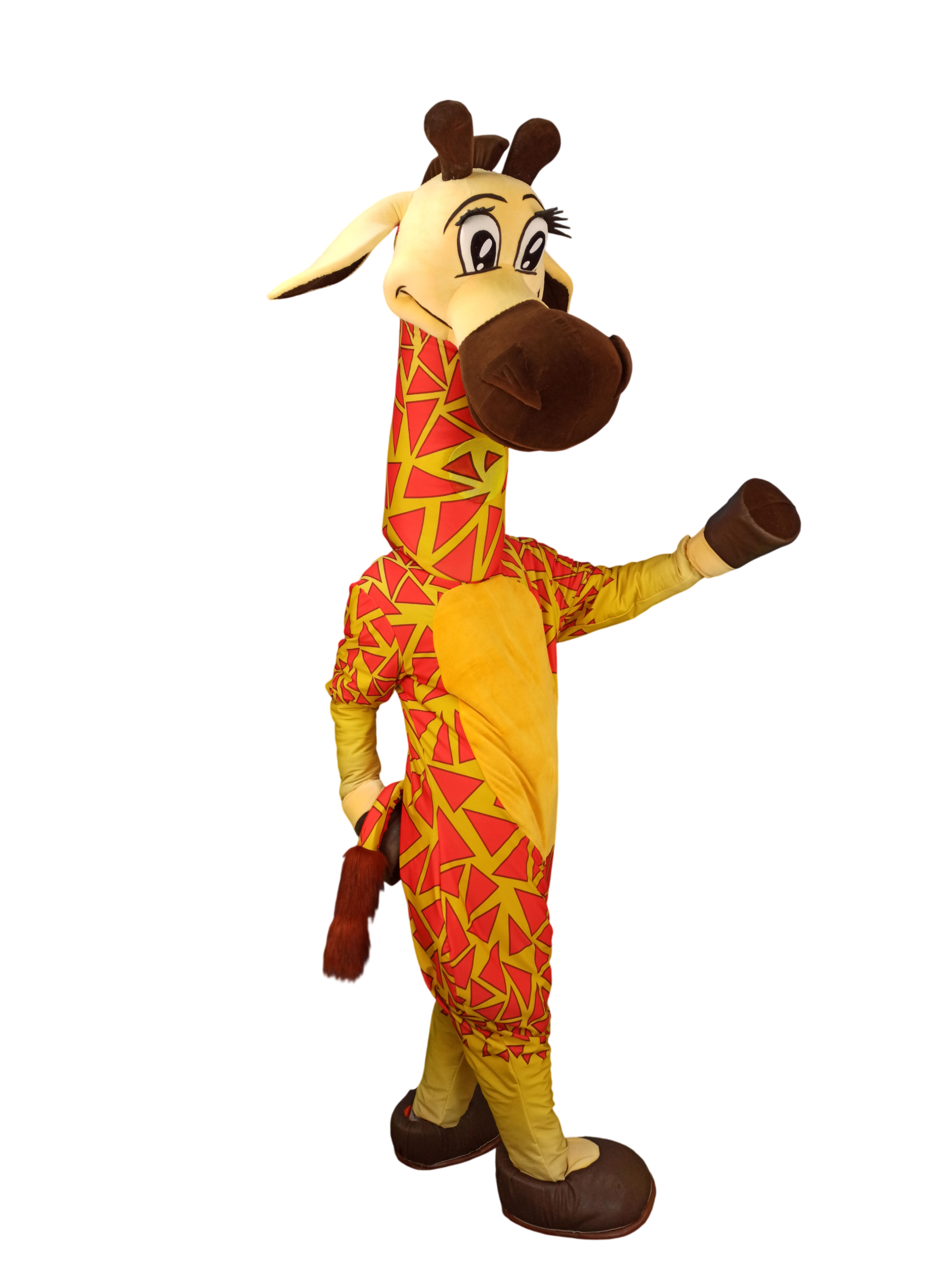 Mascotte Girafe — Parc loisirs